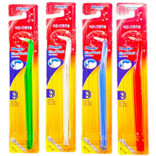 옥산 엔드 터프트 어금니 전용 칫솔 (10개)