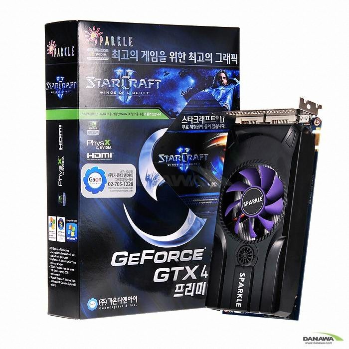SPARKLE 지포스 GTX460 프리미엄-S D5 1GB_이미지