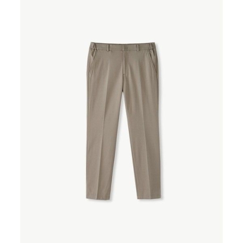 남성 Motion-Free 컴포트 밴딩 슬랙스 카키_DPAVZ10CSK