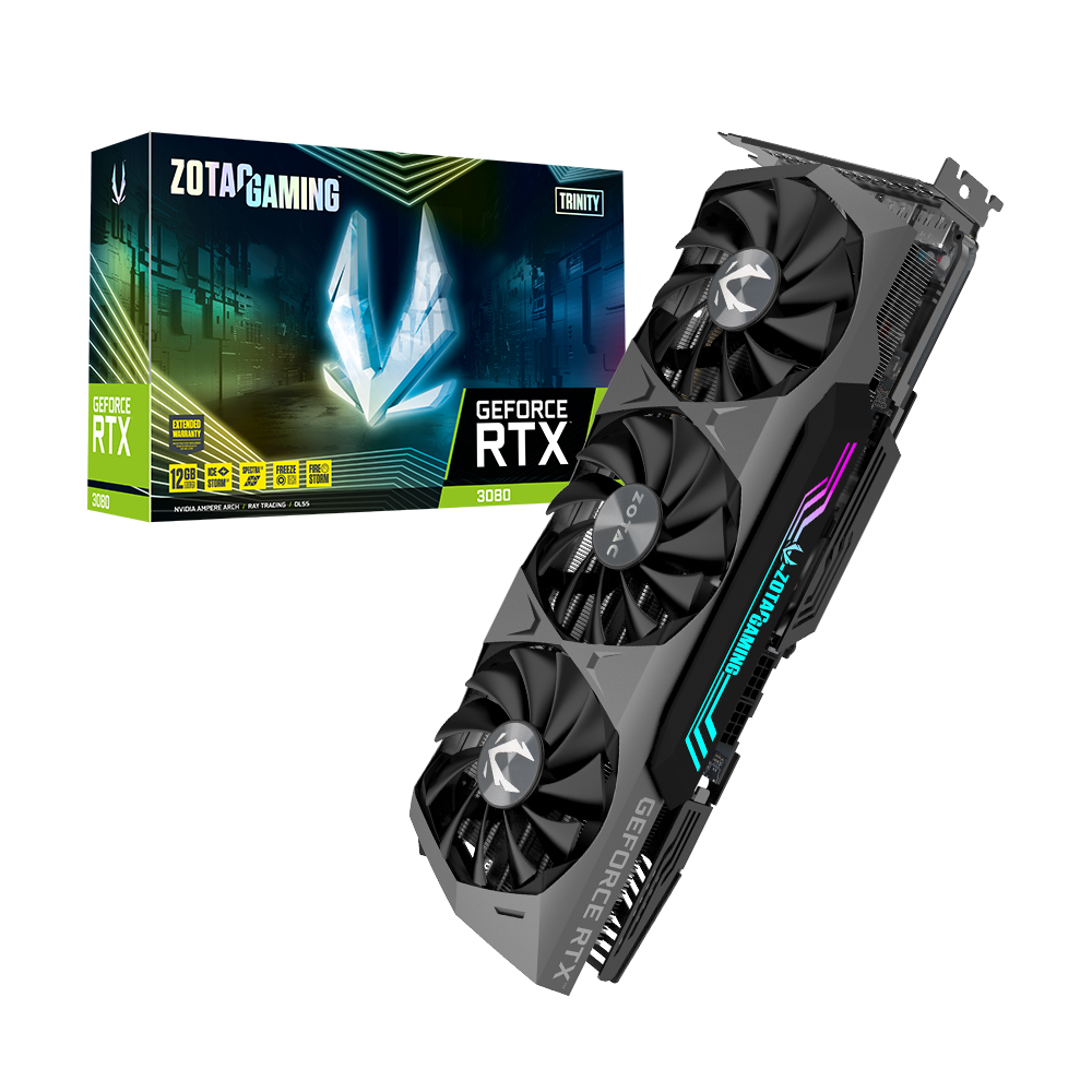 ZOTAC GAMING 지포스 RTX 3080 Trinity D6X 12GB LHR_이미지