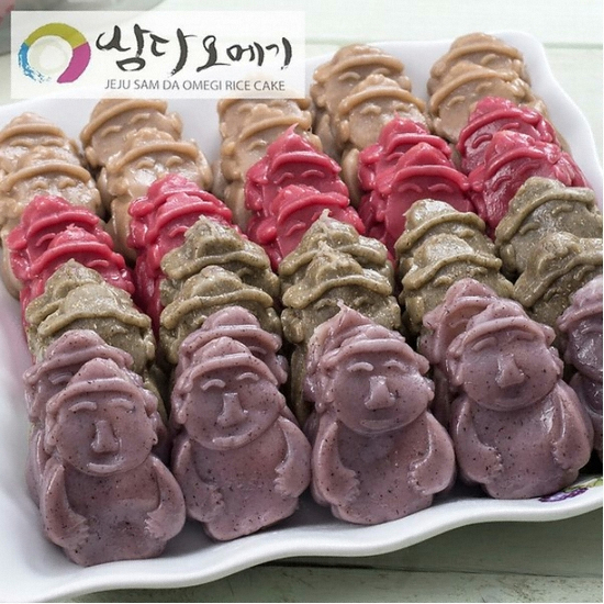 삼다오메기 제주 하르방떡 3kg (1개)_이미지