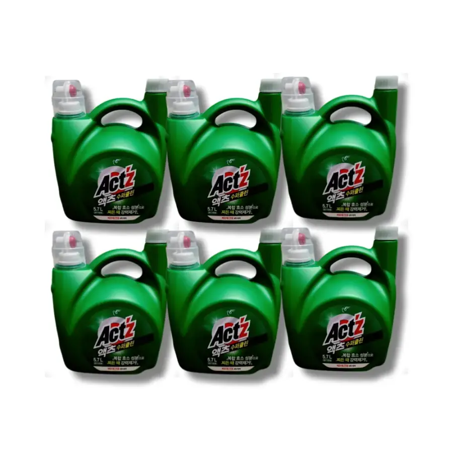 액츠 수퍼클린 5.7L (6개)_이미지