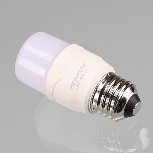 메가맨 LED T-벌브 주광색 4W
