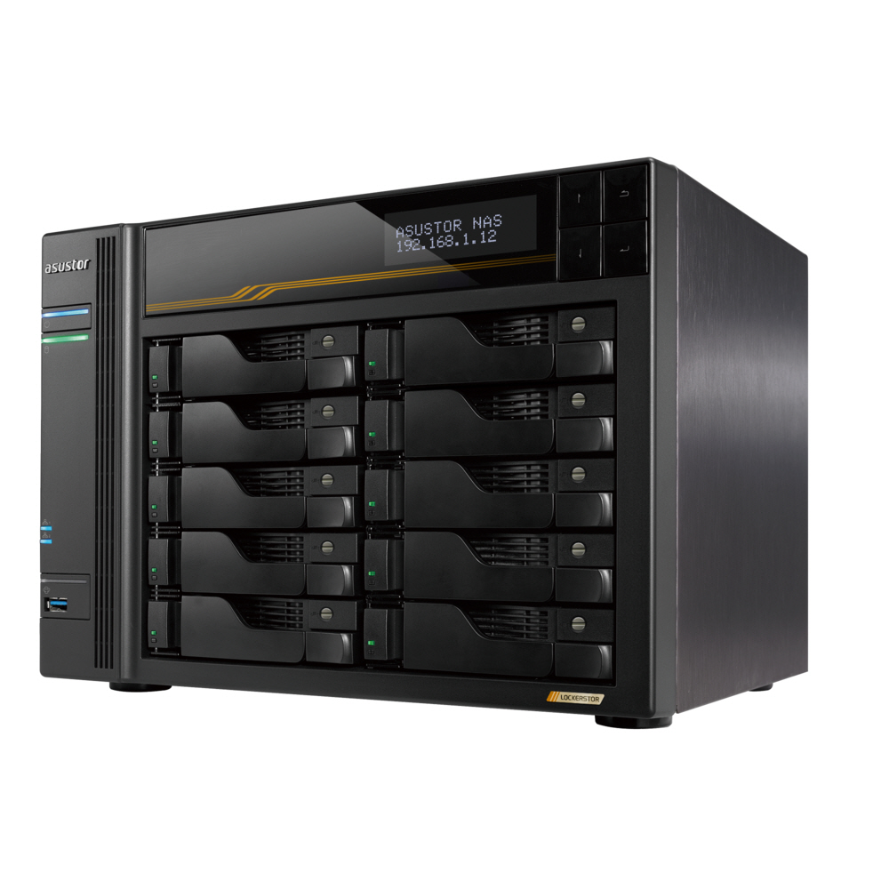 ASUSTOR LOCKERSTOR 10 Gen3 AS6810T (160TB)