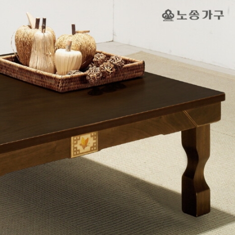 노송가구 가람 호두목 이중덮개 직교자상 (120x81cm)_이미지