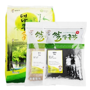  쌀집총각 대나무향미 백미 10kg + 현미 5kg + 찰흑미 5kg
