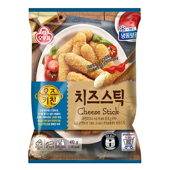 오뚜기 오즈키친 치즈스틱 410g이미지입니다. 누르면 해당 게시물로 새창이동합니다.