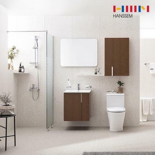 한샘 밀란 뉴트럴 브라운 안방욕실