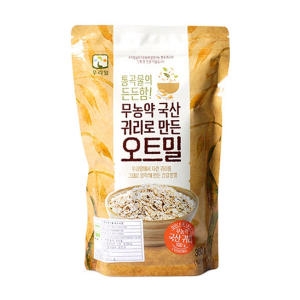 우리밀 무농약 국산 귀리로 만든 오트밀 360g_이미지