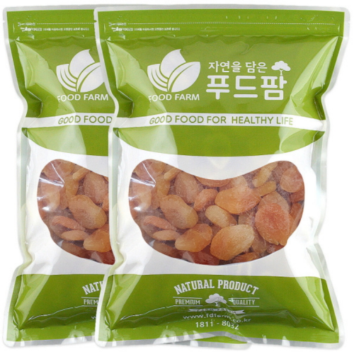 푸드팜 건살구 1kg (2개)_이미지