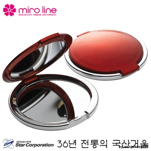 미로라인 원형 손거울_이미지