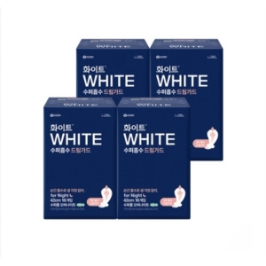 화이트 수퍼흡수 드림가드 수퍼롱 오버나이트 16개 (4팩(64개))_이미지