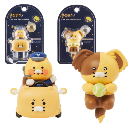 카카오프렌즈 춘식버스 + 개춘식 차량용 방향제 2종세트
