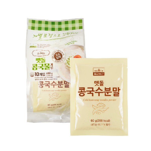 칠갑농산 맷돌 콩국물가루 600g