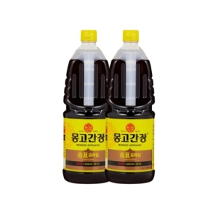 몽고식품 몽고간장 송표프라임 1.8L 2개