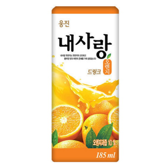 내사랑 오렌지 드링크 185ml