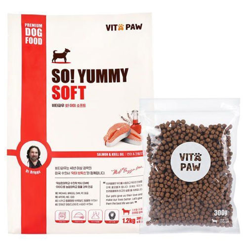 [불명] 비타파우 쏘야미 소프트 연어&크릴 1.2kg (6개)_이미지