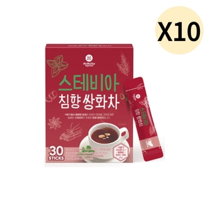 맥널티 스테비아 침향 쌍화차 30개입 (10개)