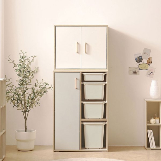 도담 키즈 도어형 교구장 세트 720