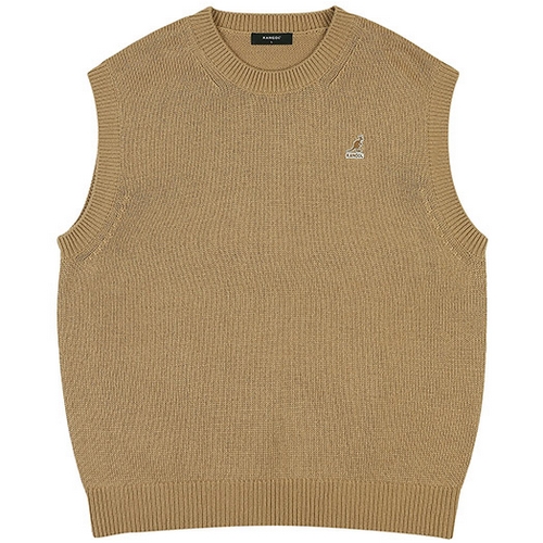 캉골 체스트 심볼 니트 베스트 1869