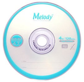 ��ε� DVD+RW 4.7GB 4x ����