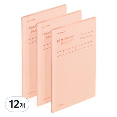 모트모트 모트모트 텐미닛 플래너 31DAYS 샤인피치 (12개)_이미지