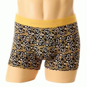 솔브 폴리50D 스판 하트나염 남성 드로즈 SMP6160TSG