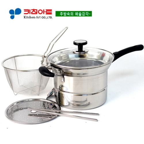 스텐 찜국수냄비