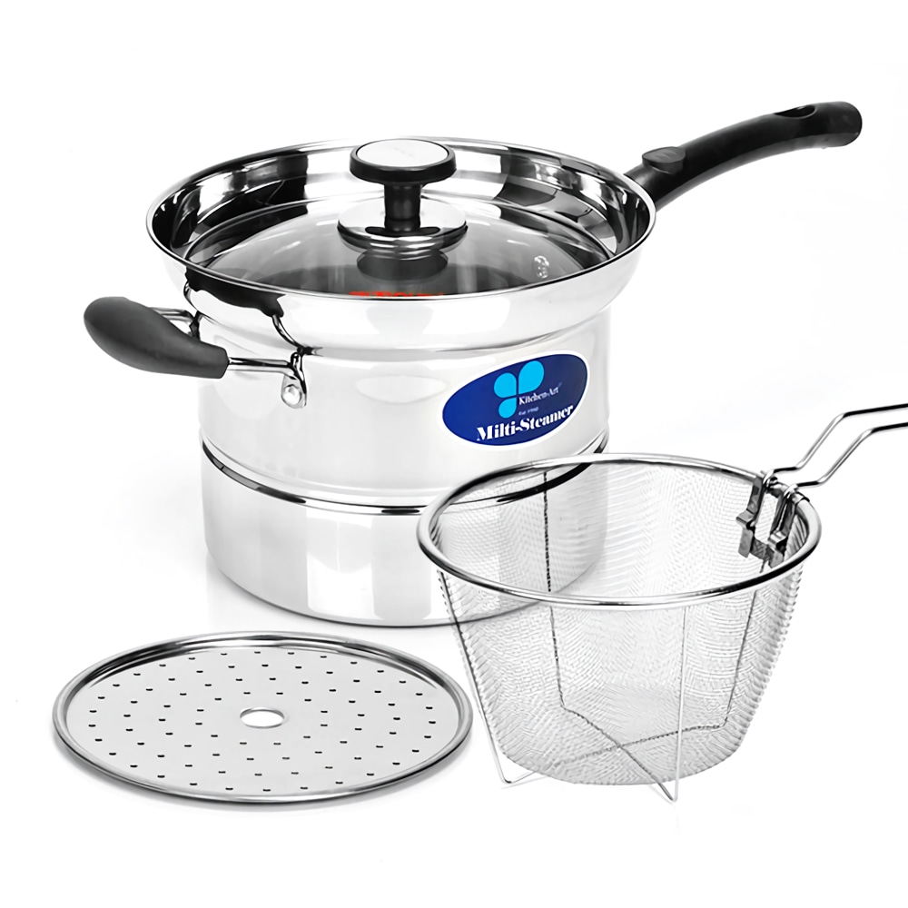 키친아트  스텐 찜국수냄비 (18cm)