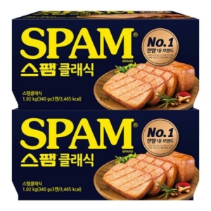 CJ제일제당 스팸클래식 340g 6개_이미지