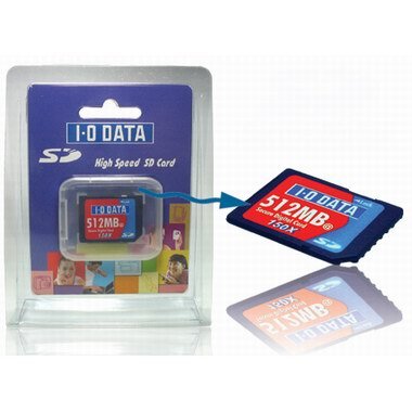 I-O DATA SD 150X SUM (512MB)_이미지