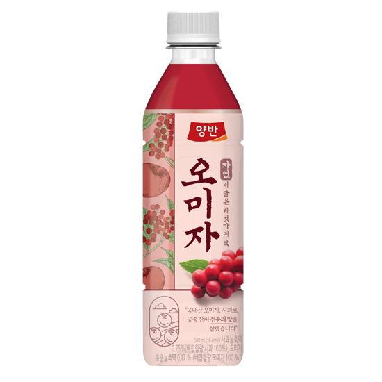 동원F&B 양반 오미자차 500ml (1개)_이미지