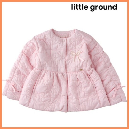 리틀그라운드 8 루즈페 76119-110-01 프릴경량퀼팅점퍼 아동여아 점퍼 경량패딩 신학기 코디룩_이미지