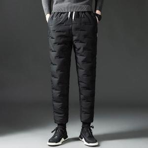 셀러허브 겨울 밴딩 남성 방한 패딩바지 URD-157 S9539182