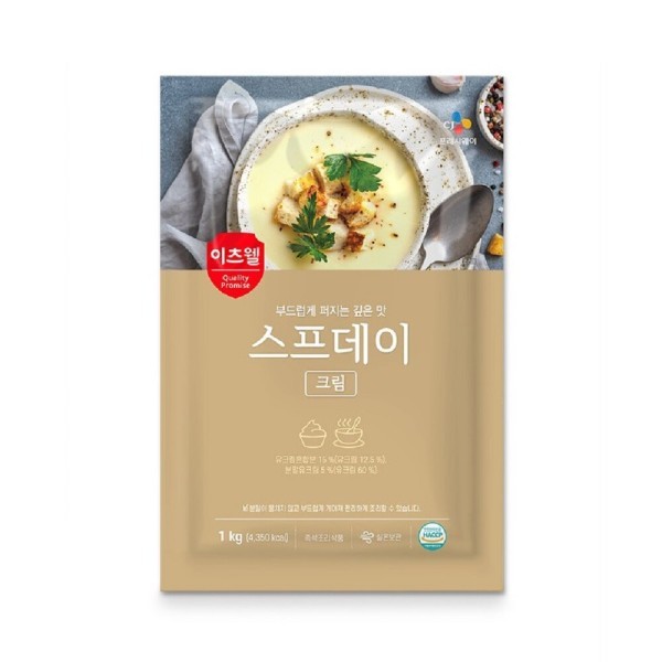 CJ프레시웨이 이츠웰 스프데이 크림 1kg[1개]