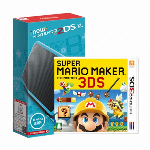 뉴 2DS XL + 슈퍼 마리오 메이커 3DS 패키지 색상선택, 본체_이미지