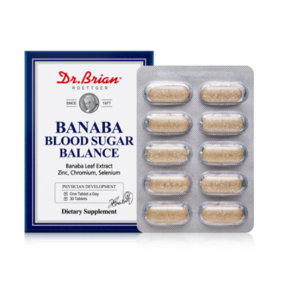 닥터브라이언  바나바 블러드 슈가 밸런스 30정 (1개)