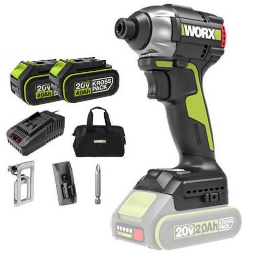 웍스 WU292DS 해외구매 (4.0Ah, 배터리 2개)_이미지