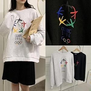 위쉬몰 셀러허브 패션 MO 올림픽스타나염맨투맨티 Q645H502 빅사이즈_이미지