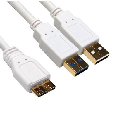 리버네트워크 NEXI USB 3.0 Micro B Y 케이블 (NX-U3MICBY, 0.5m)_이미지