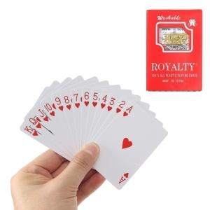 로얄 트럼프 카드 플라스틱 포커 포카 WFF97D6