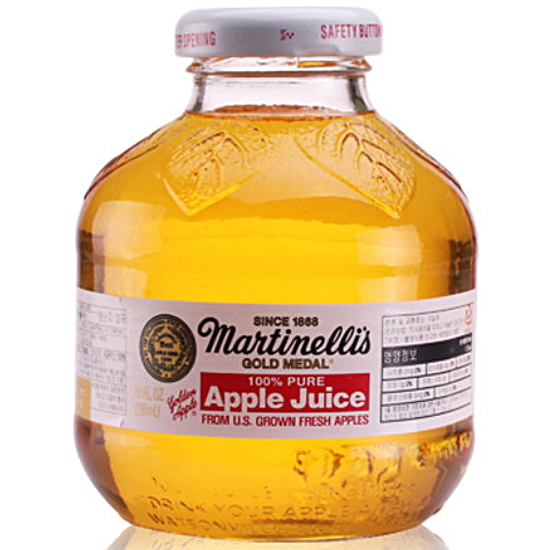 마르티넬리 골드메달 애플쥬스 296ml (5개)