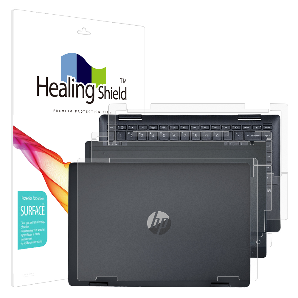 HP 파빌리온 x360 14-ek 2023 무광 외부보호필름 3종 세트