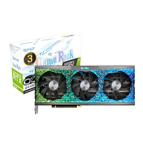 Palit RTX3090 GAMEROCK OC 24G 箱付 Palit Products - GeForce RTX™ 3090 GameRock OC ::
