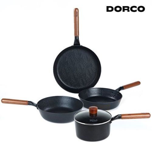 마이셰프 포레스타 시즌3 프라이팬 5종 세트 팬X3+뚜껑+손잡이 32533821