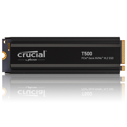 마이크론 Crucial T500 히트싱크 M.2 NVMe 아스크텍 (2TB)