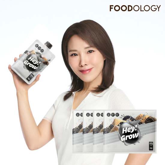 푸드올로지 헤이 그로우 프로틴 쉐이크 곡물맛 40g (4개)_이미지