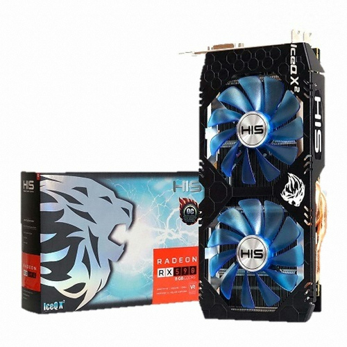 HIS 라데온 RX 590 IceQ X2 OC D5 8GB_이미지