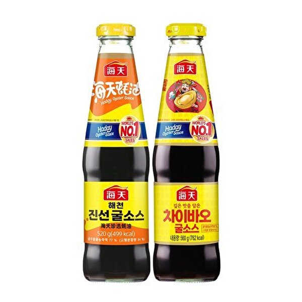 사조대림 해천 진선 굴소스 520g + 차이바오 굴소스 560g (1개)_이미지