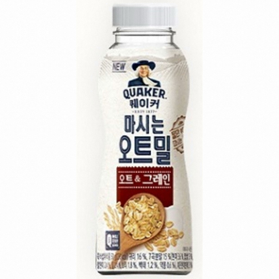 퀘이커 마시는 오트밀 오트&그레인 50g (6개)_이미지